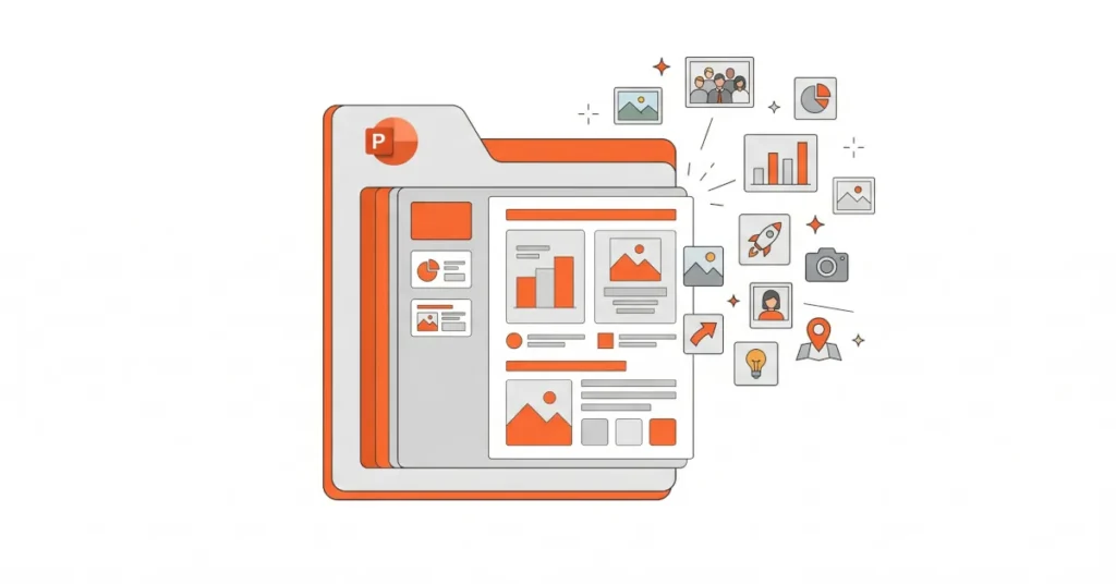 Extract images from PowerPoint presentation online tool