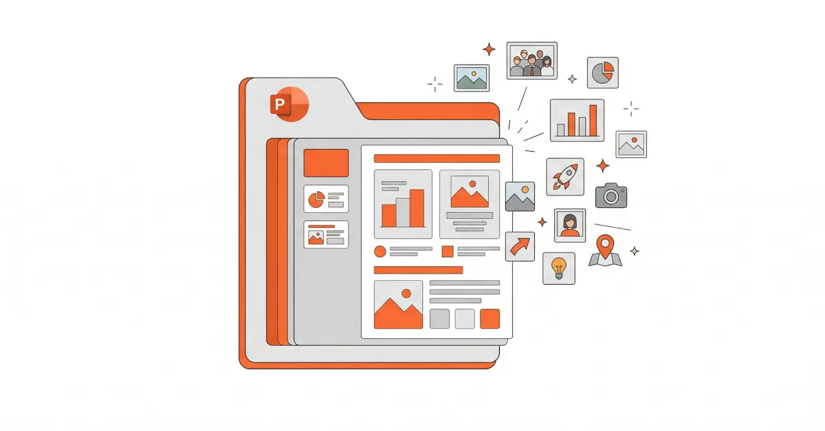 Extract images from PowerPoint presentation online tool